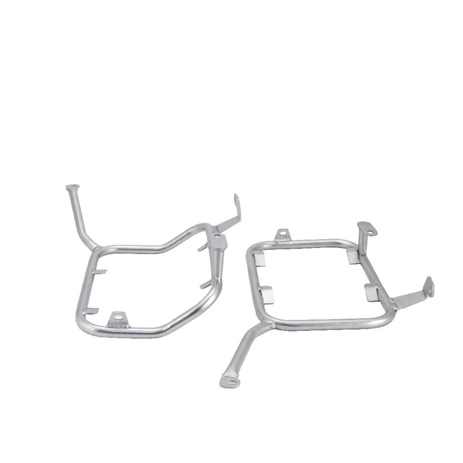 Hinterradgepäckträger Gepäck Rack Für XADV 750 Für XADV750 2021 2022 2023 Motorrad Stamm Top Fall Satteltasche Packtaschen Halterung Edelstahl Hinten Gepäck Rack(Silver Pannier Rack) von IMAWUHM