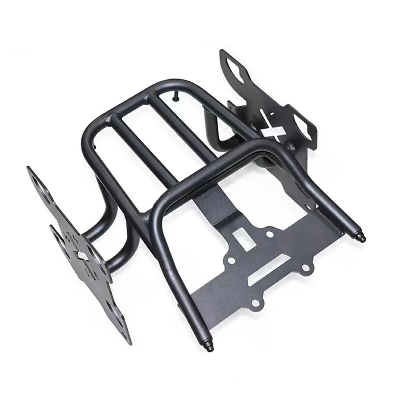 Hinterradgepäckträger Gepäck Rack Motorrad Satteltasche Halterung Gepäckträger Gepäckträger Halterung Für Brixton XS125 Für XS 125 125XS Für XS125(Integrated Stand) von IMAWUHM