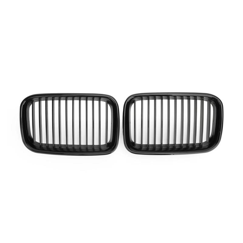 Kühlergrill Auto Auto Zubehör Front Upper Grille Für 3 Serie E36 1992-1996 Schwarz Front Hood Nieren Sport Grills Kühler von IMAWUHM