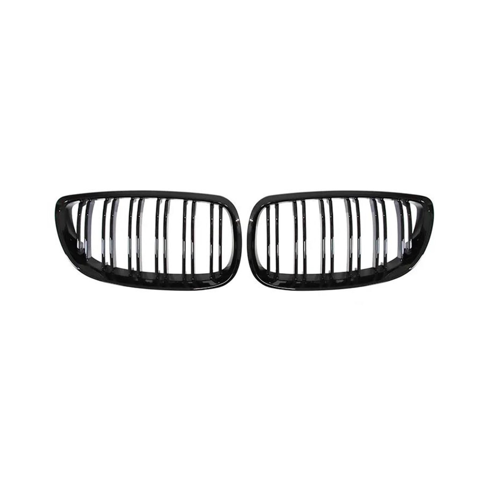 Kühlergrill Auto Front Stoßstange Gitter Racing Grill Niere Kühlergrill Für 3 Serie E92 E93 M3 325xi 320i 325i 325i 328i 330i 335i 2006-2009 Kühler(Gloss Black) von IMAWUHM