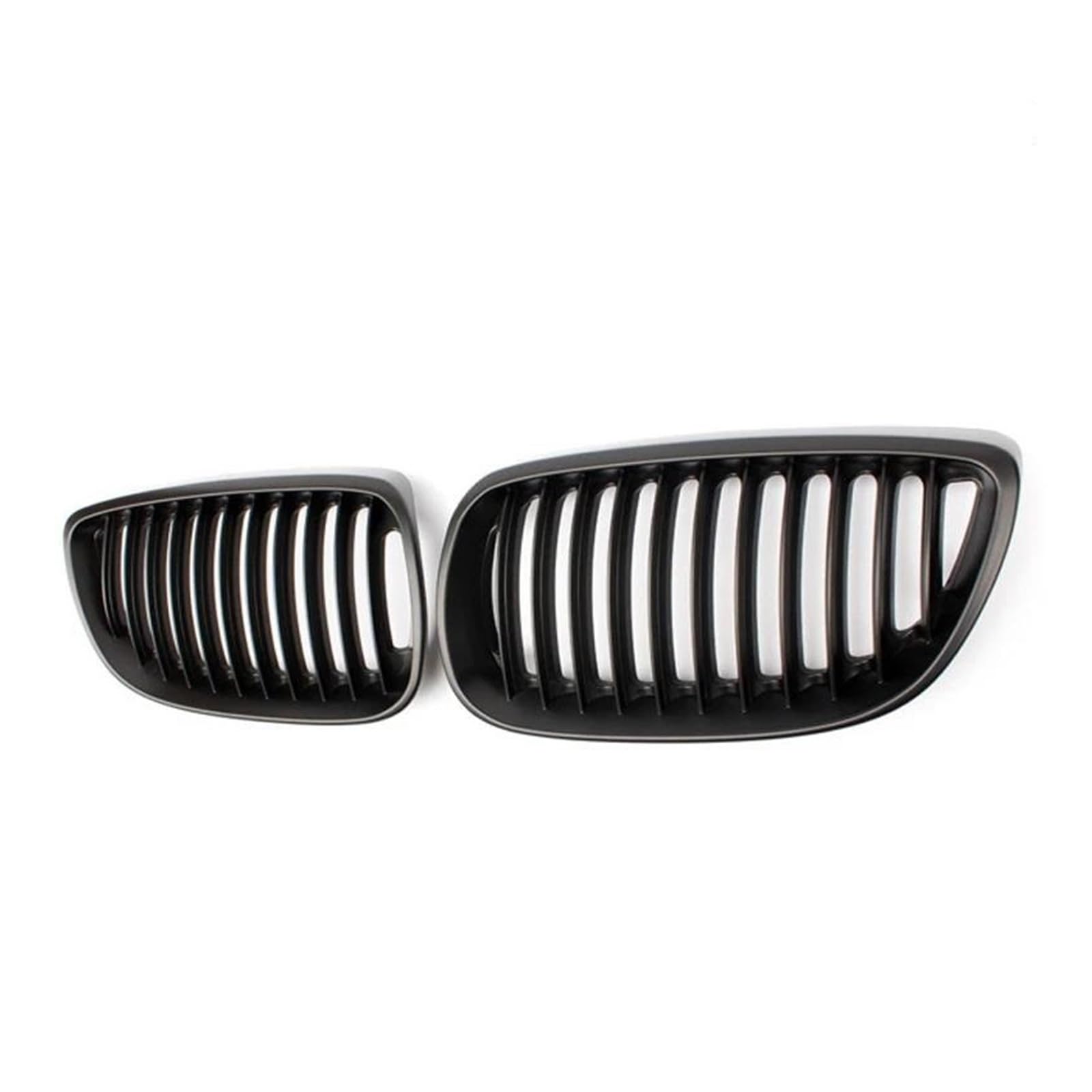 Kühlergrill Auto-Kühlergrill Für E92 E93 M3 3er-Serie 2-türig 316i 320d 320i 323i 325d 325i 330i 2006-2009, Schwarzer Grill Glänzend Kühler(Matt-schwarz) von IMAWUHM