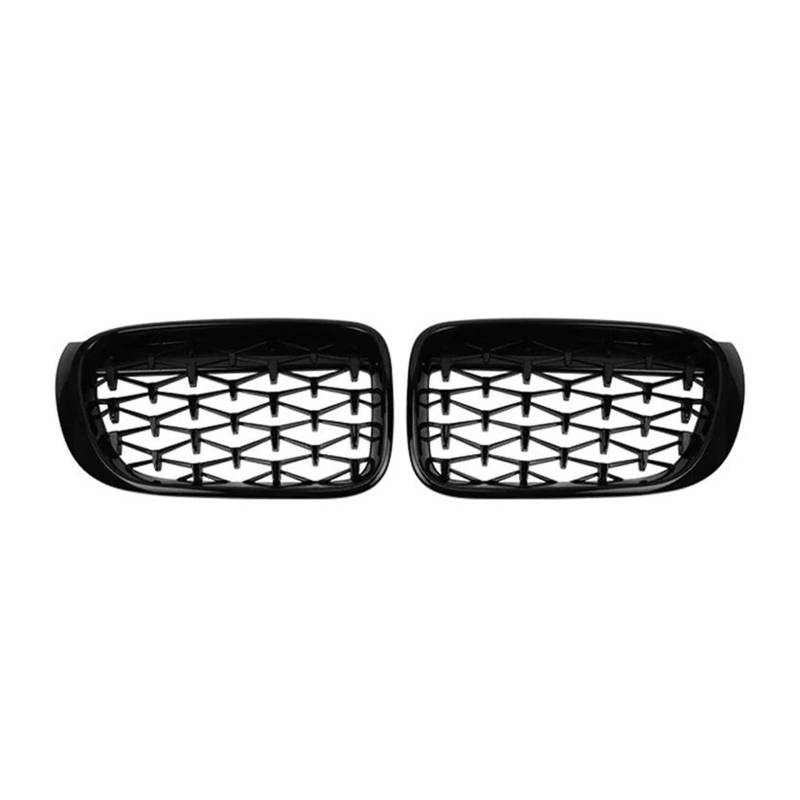 Kühlergrill Auto Kühlergrill Racing Grills Diamant Nieren Gitter Chrom Meteor Stil Glanz Schwarz Für X3 X4 F25 F26 2014 2015 2016 2017 Kühler(Schwarz) von IMAWUHM