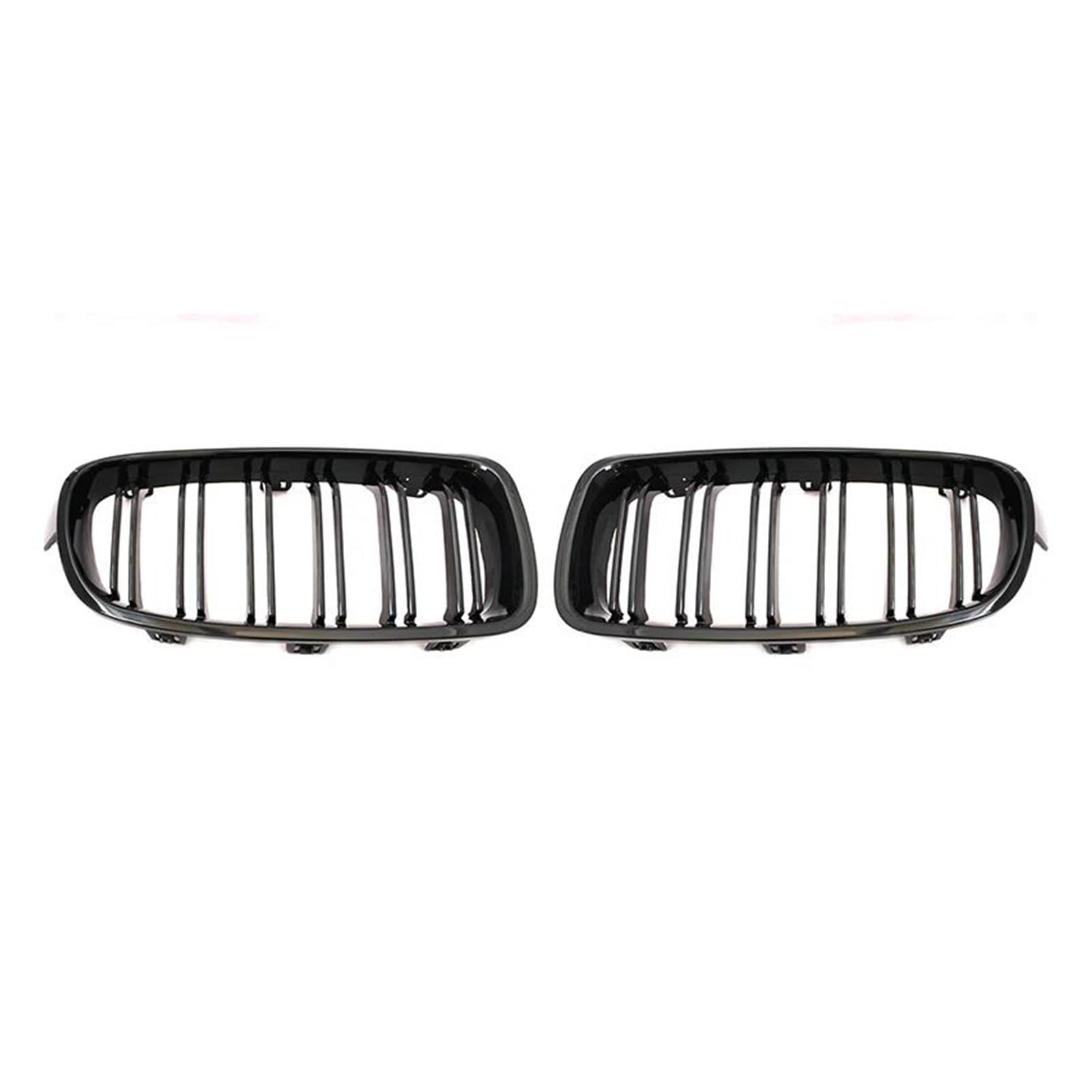 Kühlergrill Autozubehör ABS Auto-Styling Frontniere Kühlergrill Doppellamellengrill Für F30 F31 F35 2012-2018 320i 325i 328i Kühler(Double Line Black) von IMAWUHM