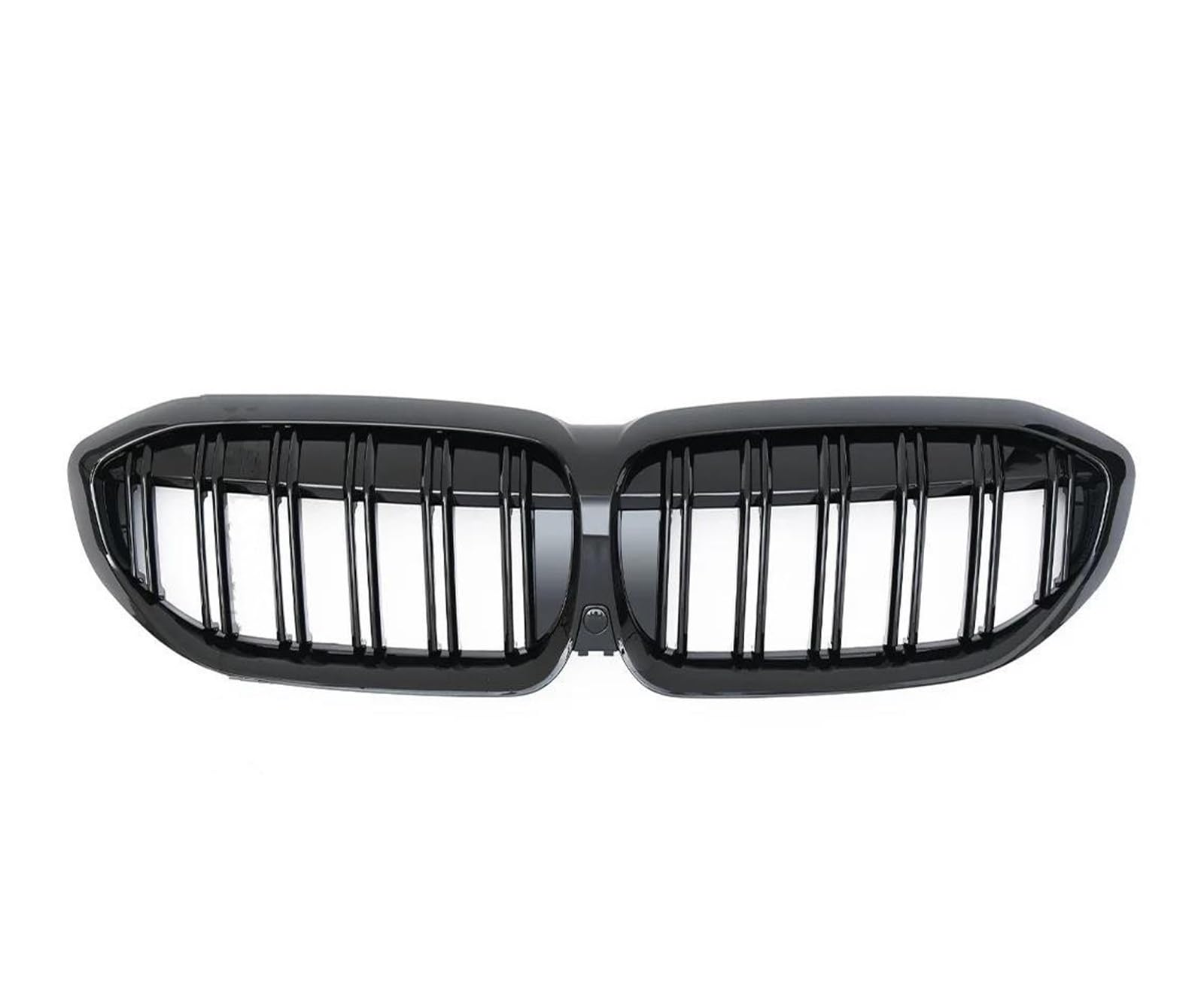 Kühlergrill Front Kühlergrill Für 3 G20 G21 2019-2022 318i 320d 330i 340i 340d Sport Einlass Gitter Stoßstange Niere Grill Tuning Kühler(2 Slat Glossy Black) von IMAWUHM