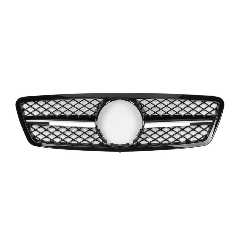 Kühlergrill Frontgrill Für Benz B-Klasse W246 2012-2014 B180 B200 B250 Chrom Silber Diamanten Stil Grille Glänzend Schwarz Für GTR Kühler(A-Chrome 1 Pin) von IMAWUHM