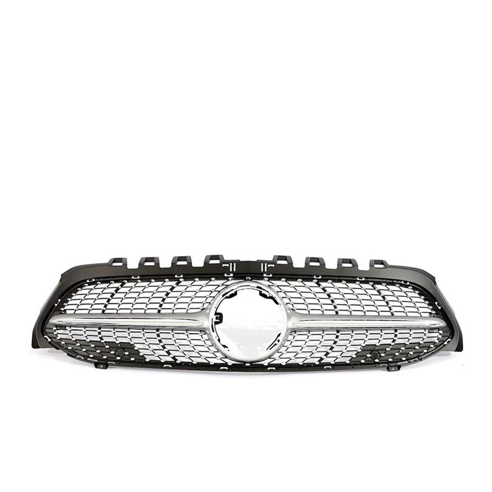 Kühlergrill Frontstoßstangengrill Schwarzer Chromgrill Für Benz A-Klasse V177 W177 2019–2022 Für GTR Diamond Für AMG A35 A45 A200 A180 Kühler(Style 9) von IMAWUHM