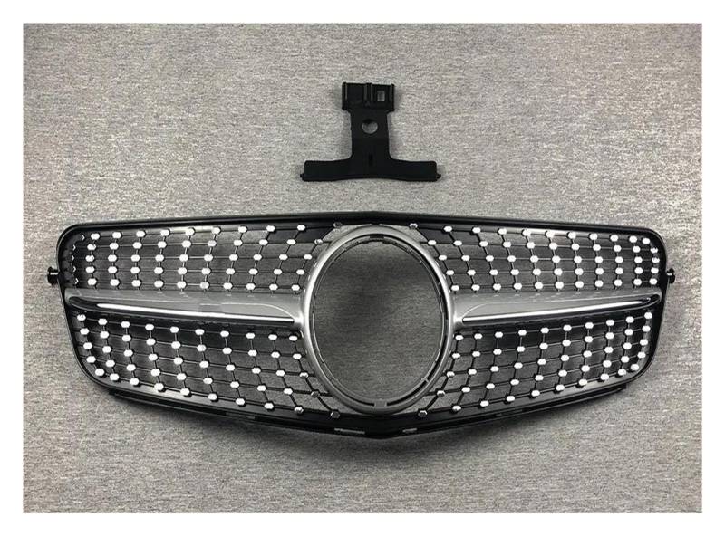 Kühlergrill Für AMG Für GT Diamond Style Fronteinlassgitter Stoßstangengrill Zubehör Für Benz C W204 2007-2014 C43 C180 C250 C300 C200 C350 Kühler(D Silvery) von IMAWUHM