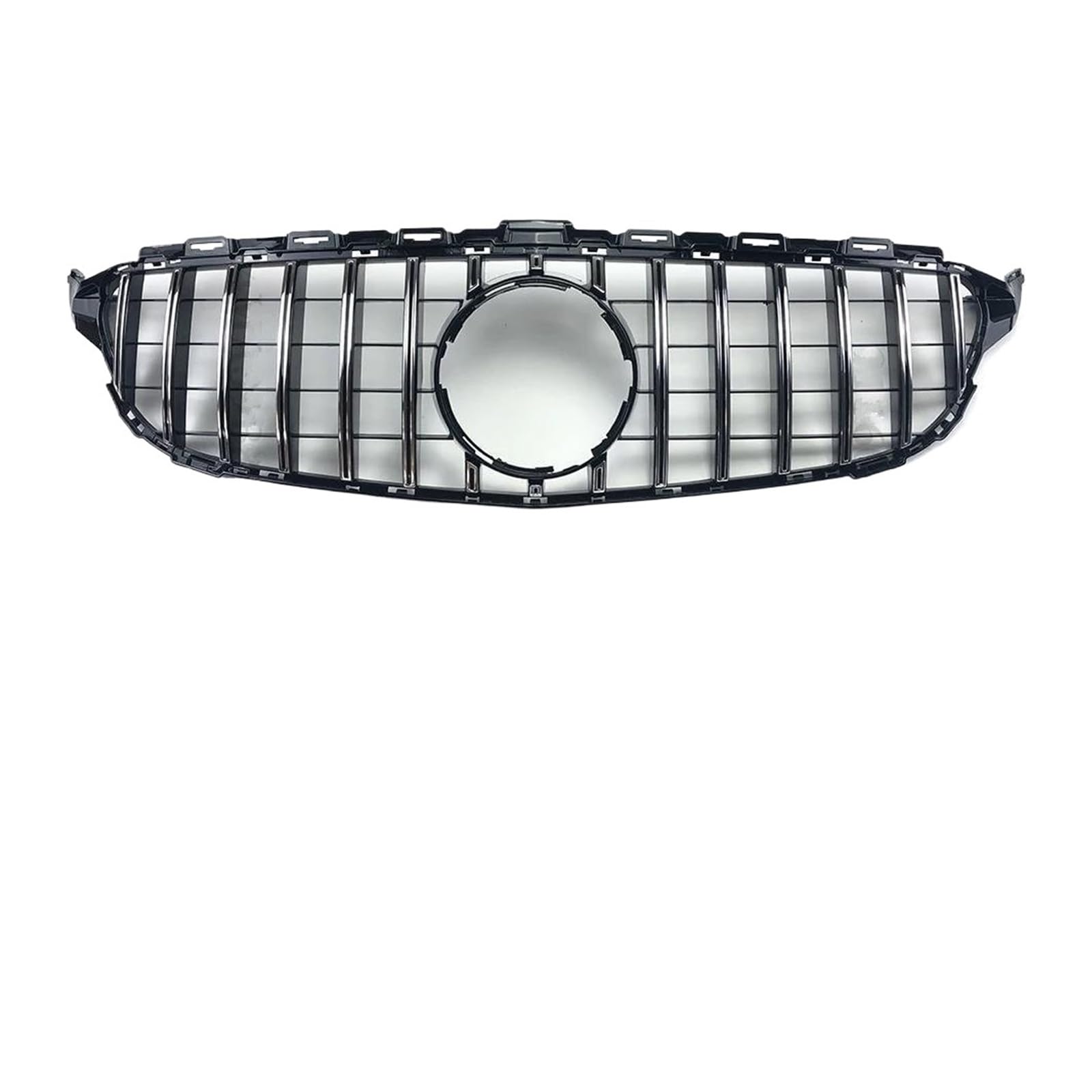 Kühlergrill Für AMG Für GT Für GTR Diamond Style Refit Einlassgitter Frontgrill Grill Tuning Für Benz C W205 C205 S205 2014-2021 Kühler(14-18 G Silvery) von IMAWUHM