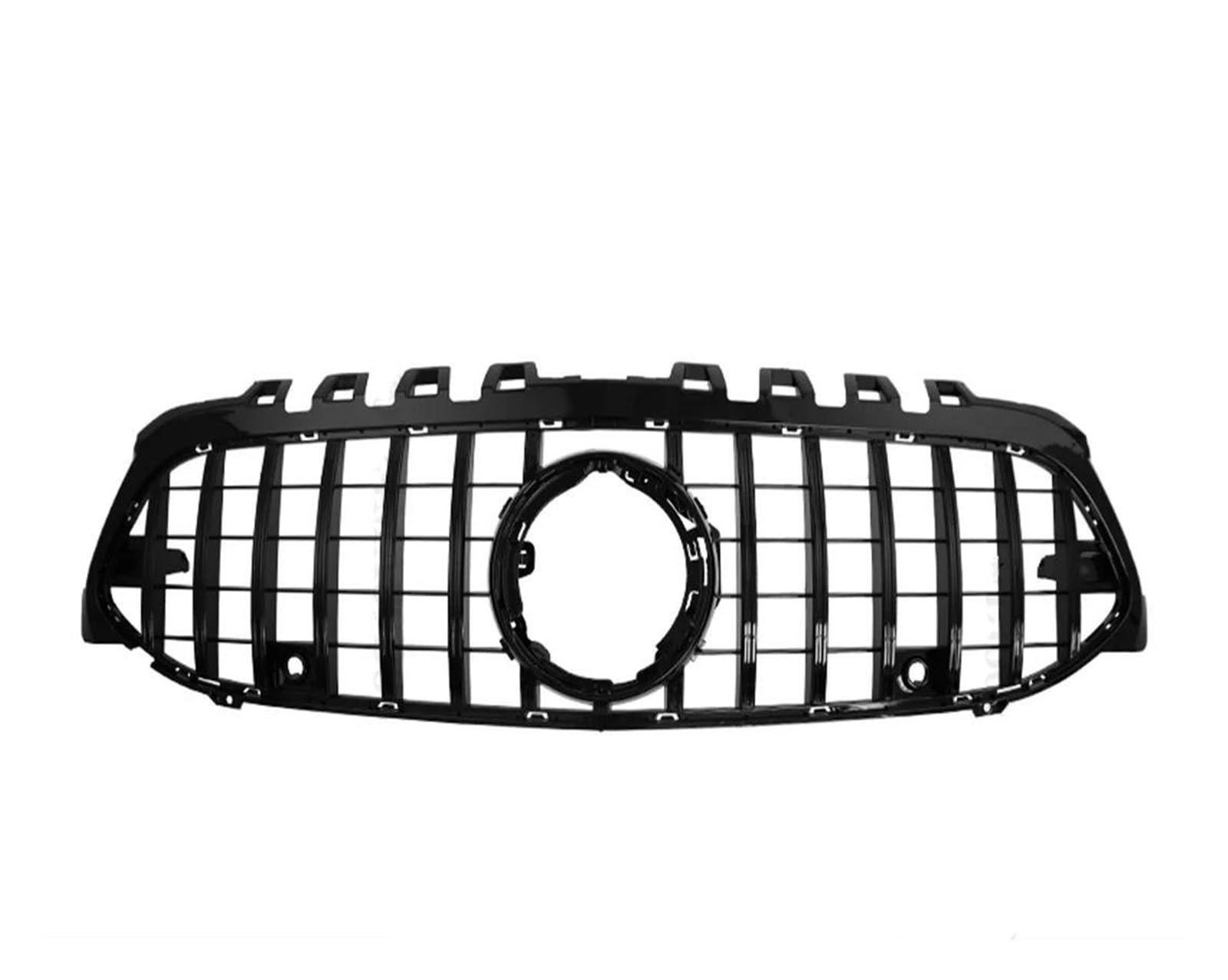 Kühlergrill Für Benz A Oder A35 W177 Für 2019–2022 GT Diamond Style Front Raadiator Gitter Stoßstange Kühlergrill Haube Mesh Grill Body Kit Tuning Kühler(GT Black) von IMAWUHM