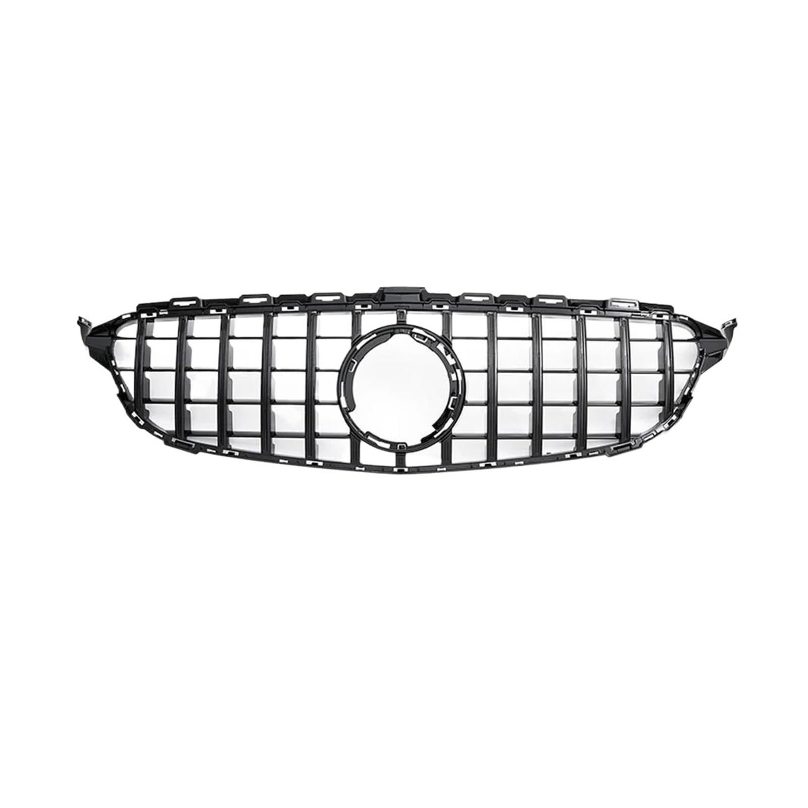 Kühlergrill Für Benz C W205 C205 S205 2019-2021 C180 C200 C250 C260 C300 Frontgrill Racing Grill Diamant Stil Mesh Kühler(G-Black) von IMAWUHM