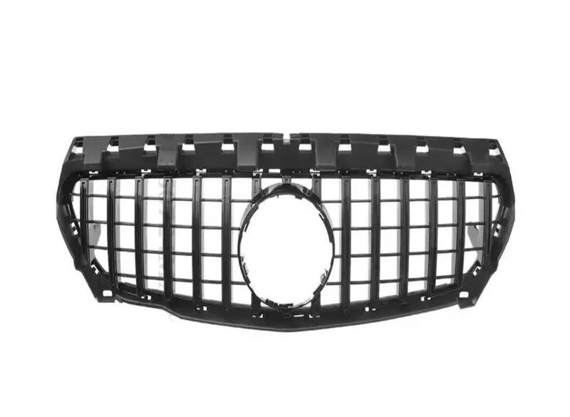 Kühlergrill Für Benz Für CLA C117 W117 2013-2019 Body Kit Refit Frontgrill Stoßstangengrill GT Diamond Style Teil Tuning Zubehör Kit Kühler(G Black) von IMAWUHM