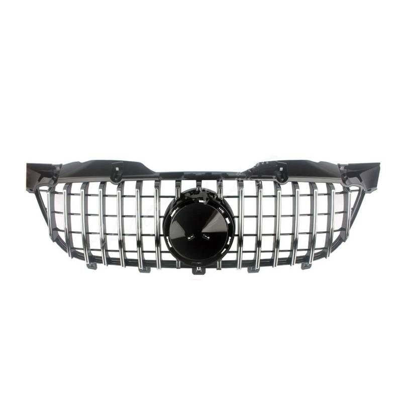 Kühlergrill Für Benz Für Sprinter W906 2009 2010 2011 2012 2013 Vorne Racing Facelift Center Gitter Oberen Stoßfänger Grill Kühler(Chrom) von IMAWUHM