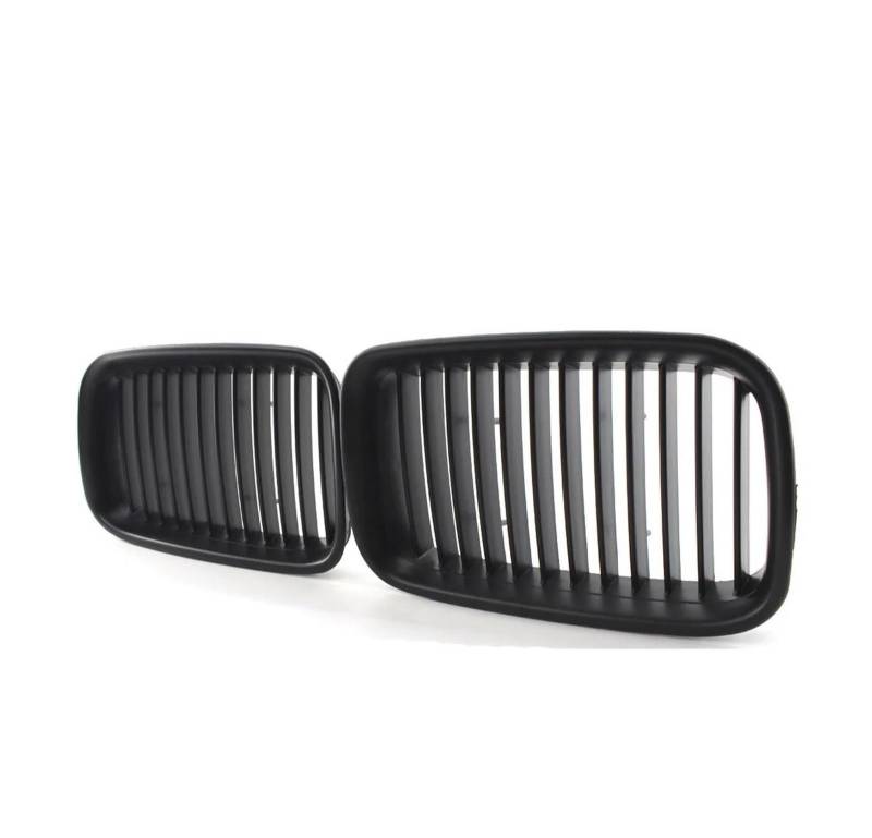 Kühlergrill Für E36 1994 1995 1996 318i 323i 325i 320i 328i Schwarz Kühlergrill ABS Front Ersatz Haube Niere Grill Kühler(Matt-schwarz) von IMAWUHM