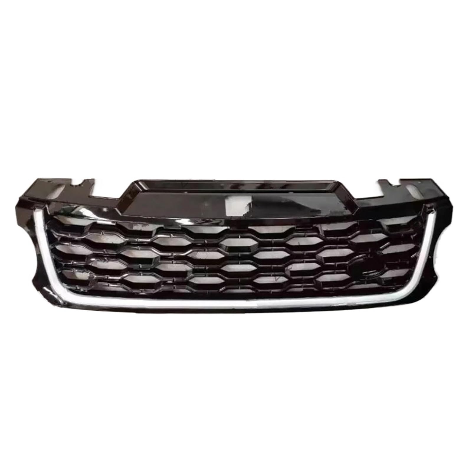 Kühlergrill Für Land Für Rover Für Range Für Rover Für Sport 2014 2015 2016 2017 Auto Front Stoßstange Grill Lufteinlass Kühlergrill LR116508 LR122959 Kühler(B Black Silver) von IMAWUHM