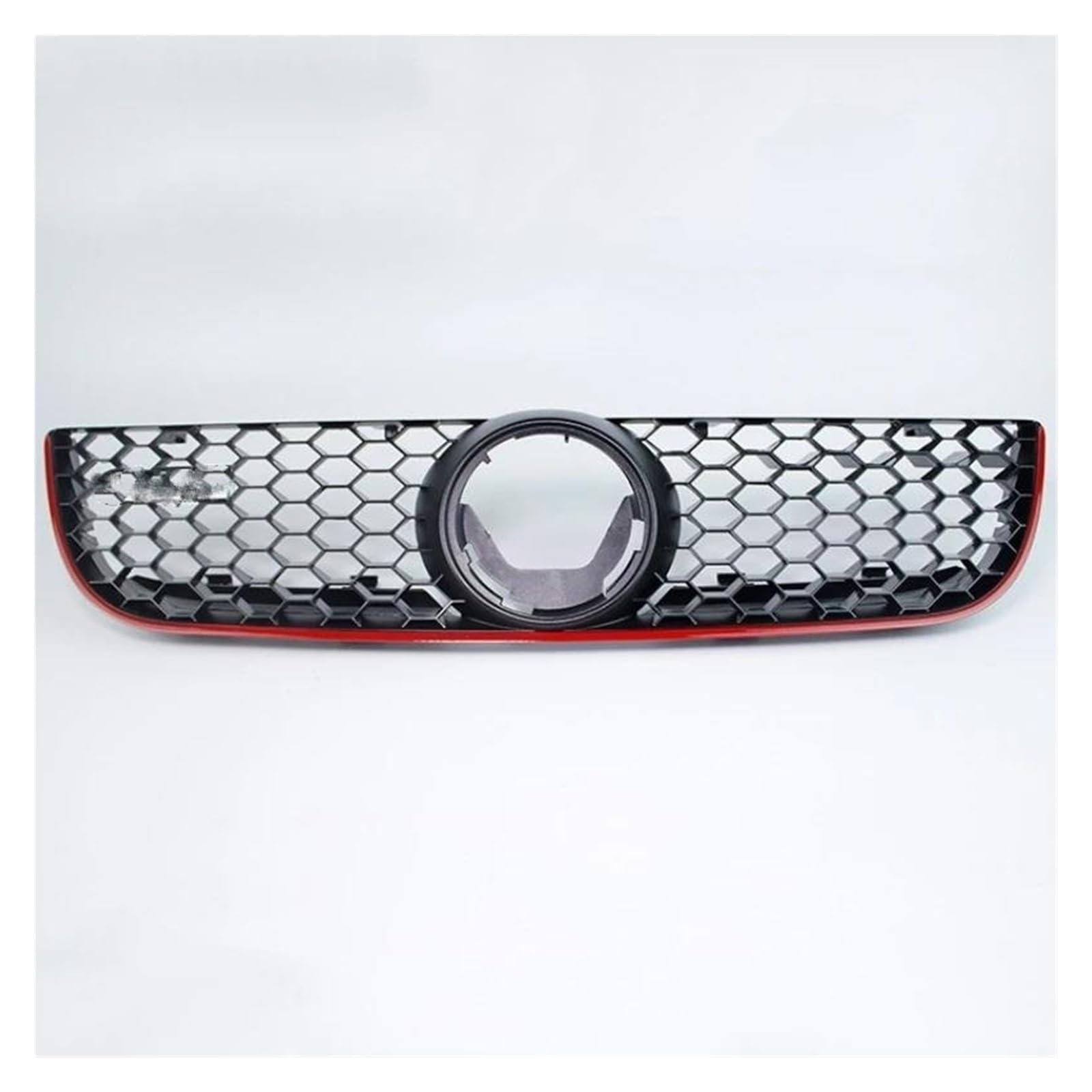 Kühlergrill Für VW Für Polo 2006 2007 2008 2009 Mesh Center Racing Grills Für GTI Stil Honeycomb Mesh Auto Front Stoßstange Kühlergrill Kühler von IMAWUHM