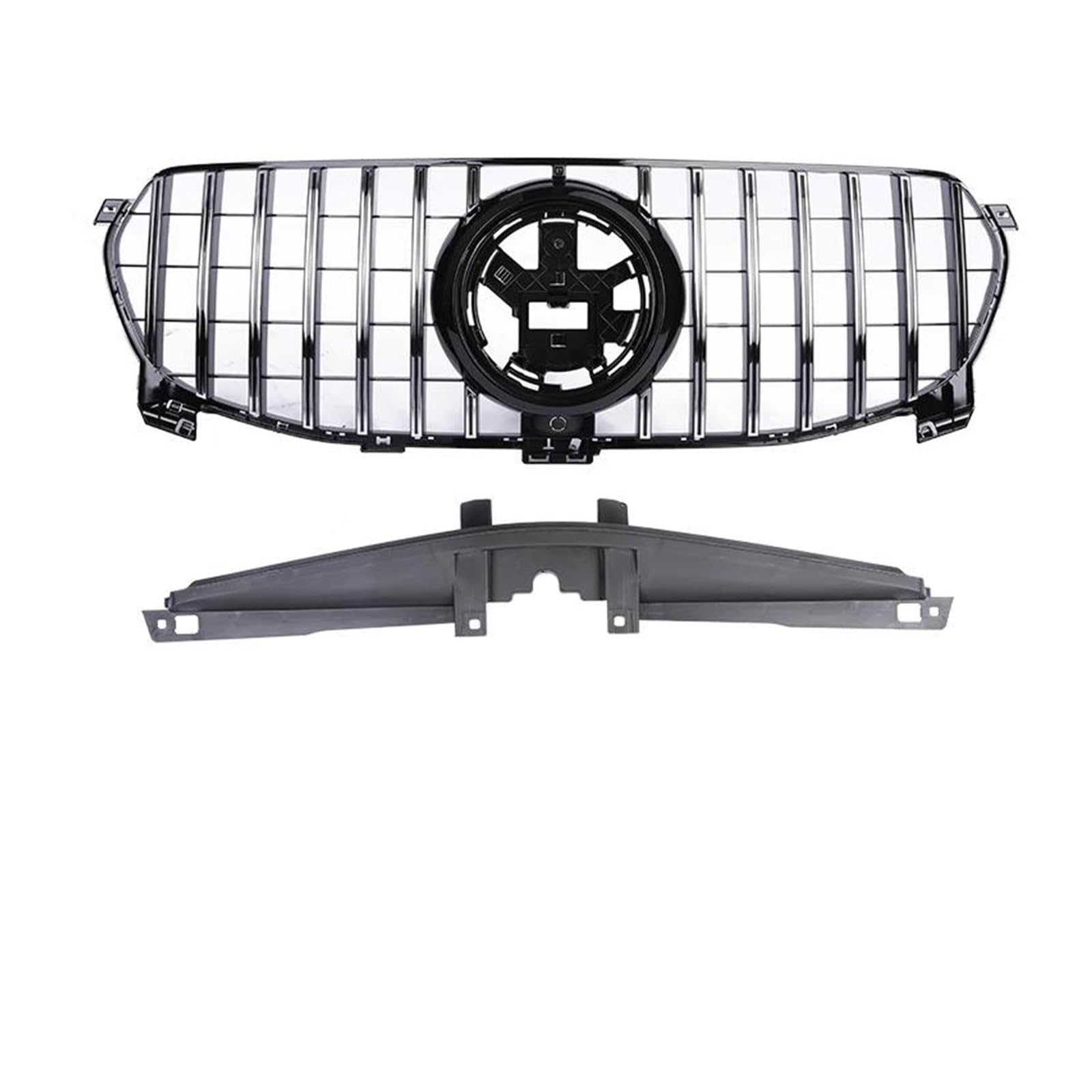 Kühlergrill GT Diamond Sports Grill Front Racing Stoßstangengrill Obere Abdeckung Für Benz W167 Für GLE-Klasse Für GLE350 Für GLE450 2020+ Kühler(Style c) von IMAWUHM