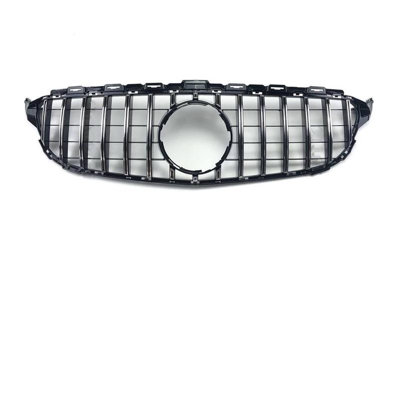 Kühlergrill Kühlergrill Für AMG Style Refit GT Für GTR Diamond Inlet Mesh Grill Für Benz C W205 C205 S205 2014-2021 Tuning-Zubehör Kühler(D 2014-2018) von IMAWUHM