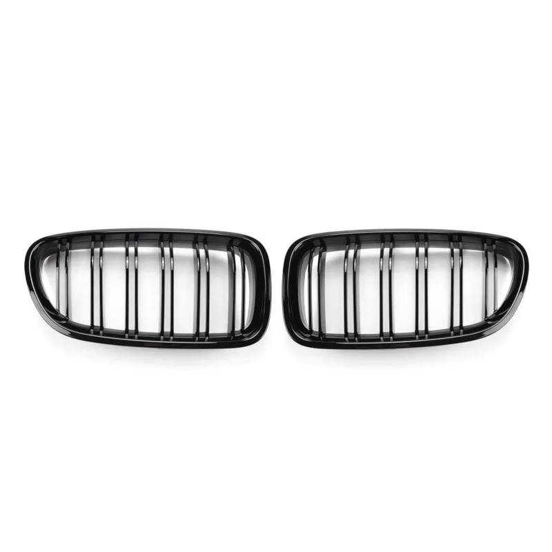 Kühlergrill Schwarz Glänzend Für 5 Series F10 F11 M5 2010-2017 520d 530d 540i 528i 535i Frontstoßstangengrill, Doppelt Breiter Nierengrill Kühler von IMAWUHM