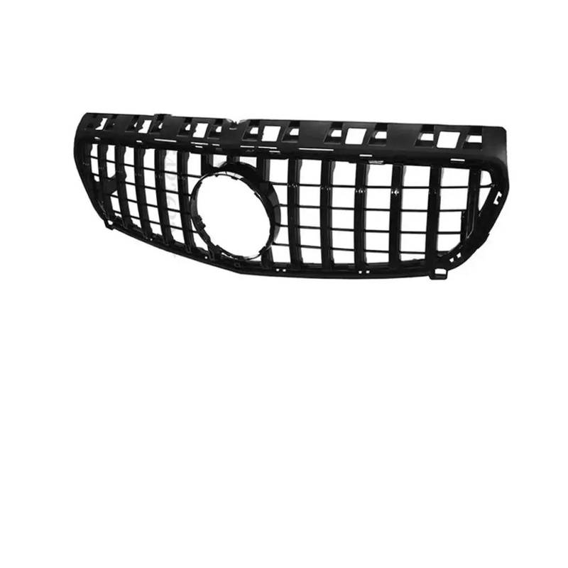 Kühlergrill Trim Styling Für Benz A W176 2013 2014 2015 2016 2017 2018 A180 A200 A45 Einlass Grille Kühlergrill Racing Grill GT Diamant Kühler(B G Glossy Black) von IMAWUHM