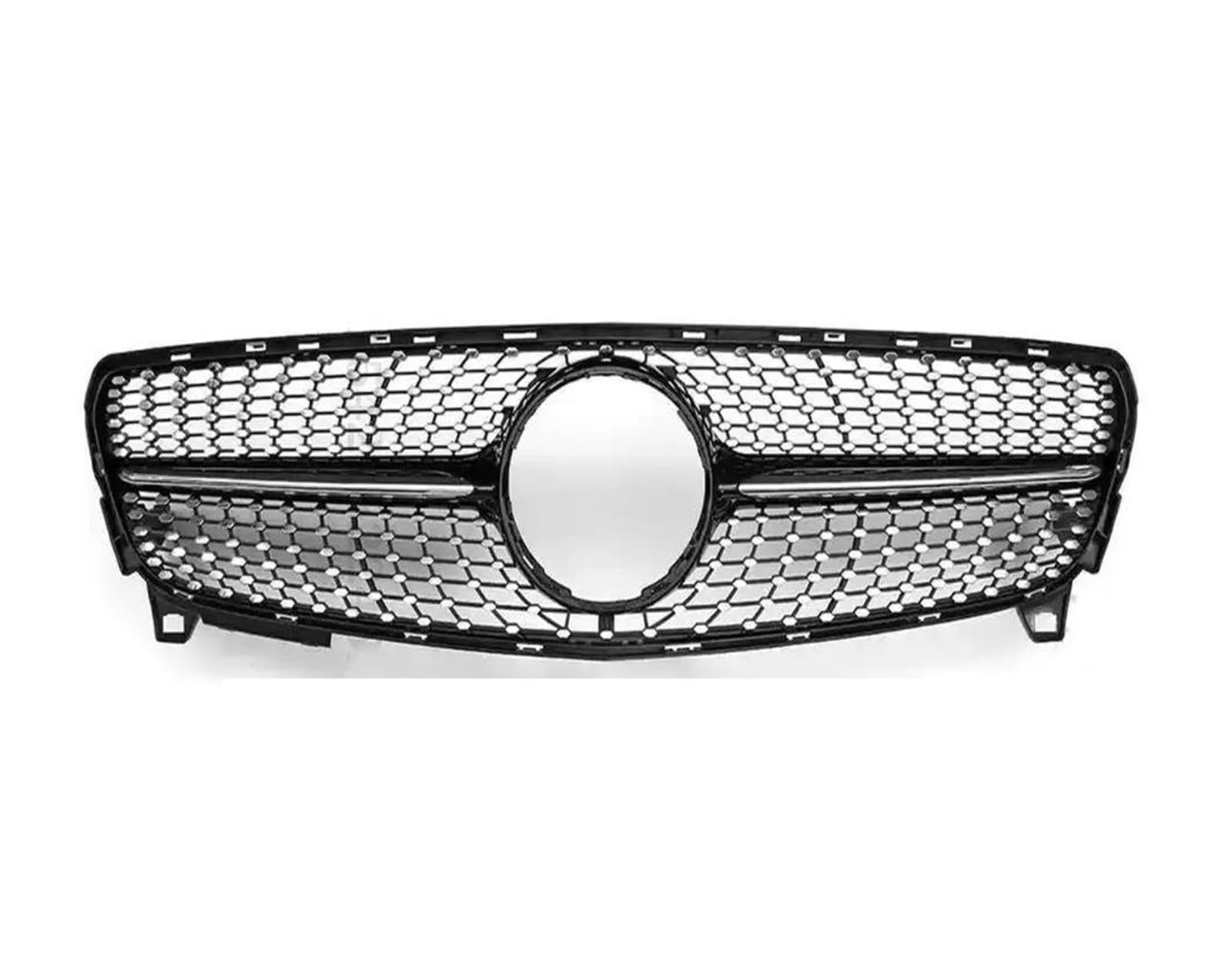 Kühlergrill Tuning-Zubehör Kühlergrill Racing Grill Mesh Für Benz Für A-Klasse A45 W176 2013-2018 2019+ A180 A200 A260 GT Diamond Style Kühler(16-18 Diamond Black) von IMAWUHM