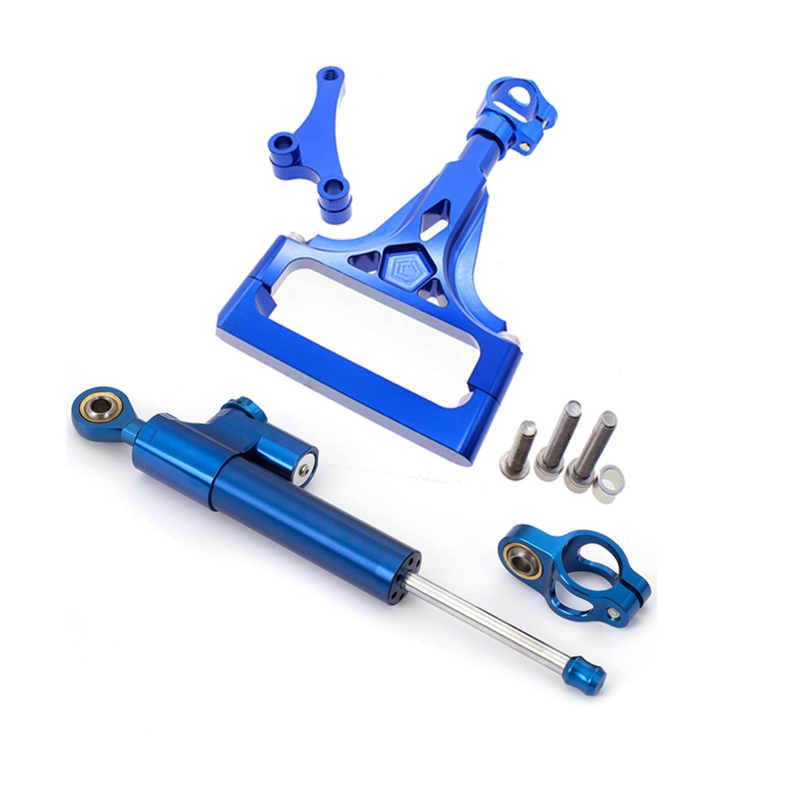 Linear Umgekehrte Stabilisieren Dämpfer Für Kawasaki Z1000 2009 2008 2007 2006 2005 2004 2003 Motorrad Dämpfer Lenkung Stabilisieren Halterung Montage Kit Aluminium(Bc3) von IMAWUHM