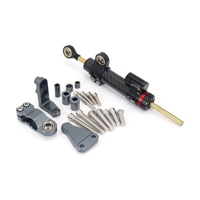 Linear Umgekehrte Stabilisieren Dämpfer Motorrad Zubehör Lenkung Stabilisieren Dämpfer Halterung CNC Für Aprilia RS660 Für RS 660 Rs660 Für Rs 660 2021 2022 2023(Set 16) von IMAWUHM