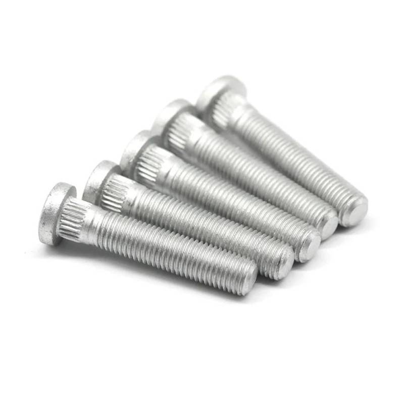 Spurverbreiterung 10/20 Stücke Für Suzuki Spline Diamet 12mm-M12x1.5 Auto Räder Radschrauben Rad Lug Verlängern Schraube Spurverbreiterungen(10 PCS 52mm) von IMAWUHM