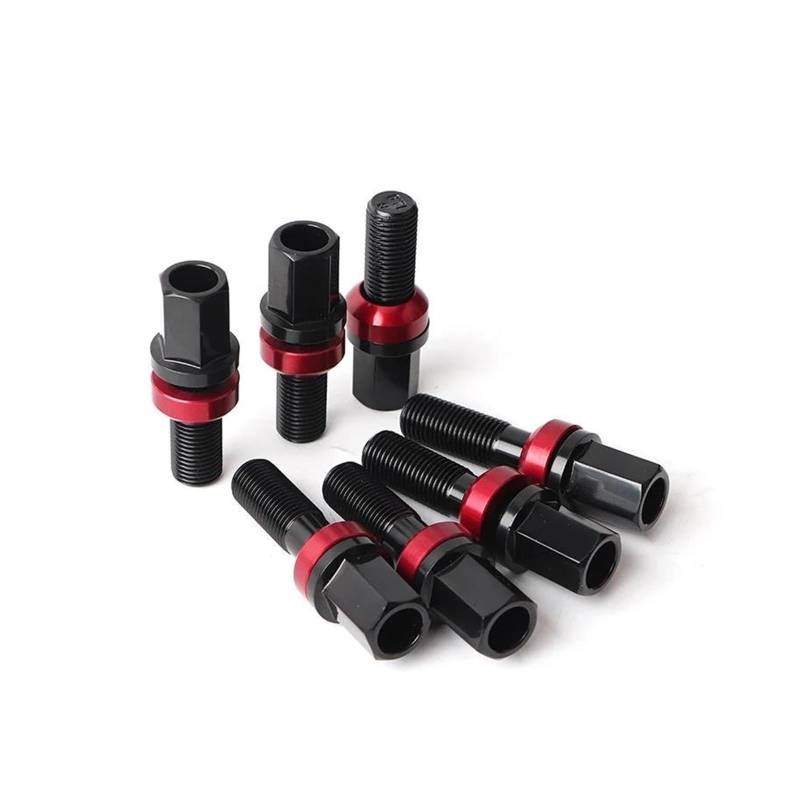 Spurverbreiterung 16/20 Stück Rad B 12,9 Grade Geschmiedet Schrauben Muttern Schraube Für Benz 14 * 1,25 Auto Teile Spurverbreiterungen(16PCS 35mm Ball) von IMAWUHM