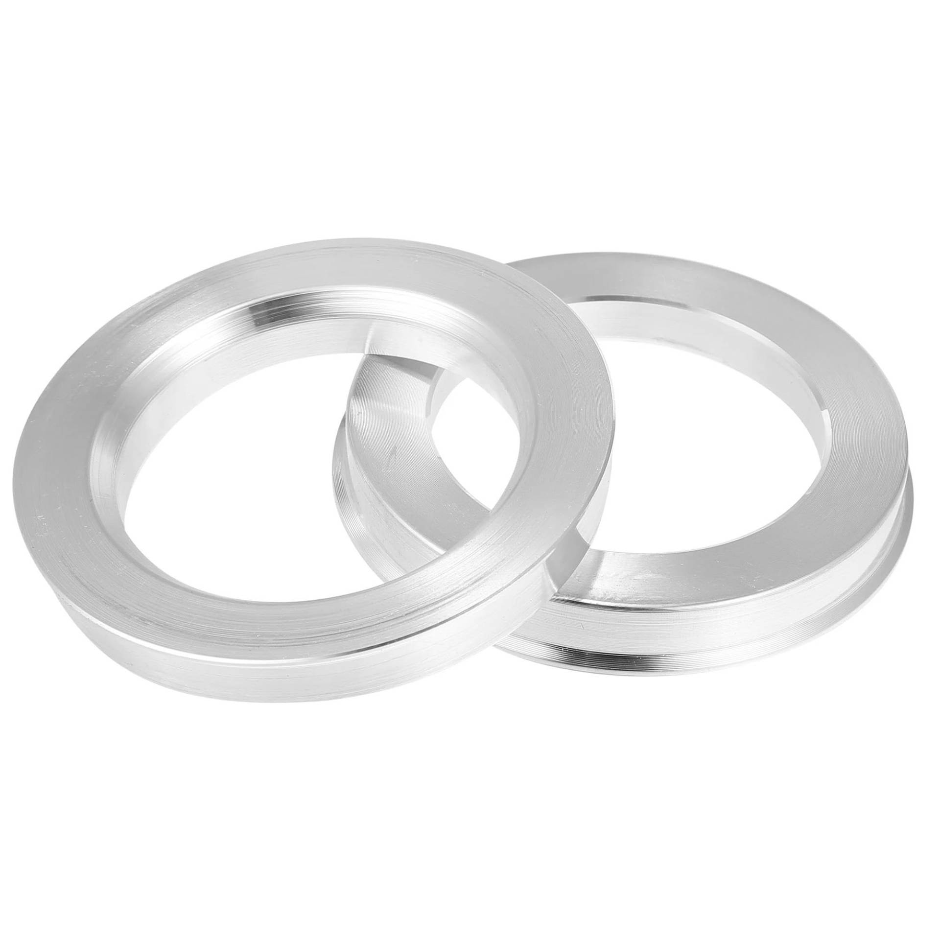 Spurverbreiterung 2 Stücke Aluminium Legierung OD 60,1 73,1 72,6mm Zu ID 57,1 56,1 64,1mm Auto Hub Centric Ringe Rad Bohrung Zentrum Spacer Spurverbreiterungen(67.1-63.4) von IMAWUHM