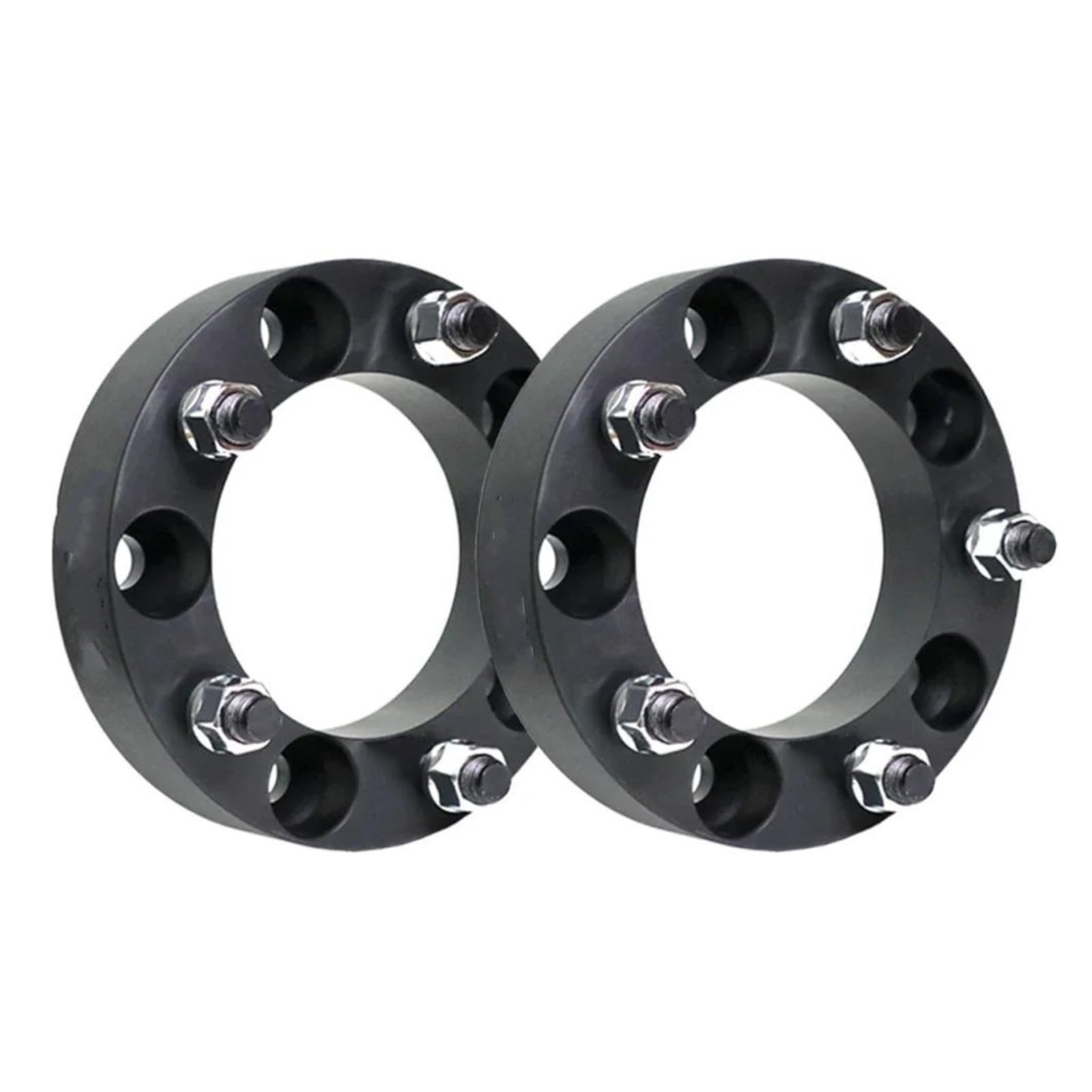 Spurverbreiterung 2 Stücke PCD 5x139,7 CB 108mm Aluminiumlegierung Hubcentric Rad Spacer Adapter Für Suzuki Für Jimny Für Sierra Spurverbreiterungen(2PCS Black 25mm) von IMAWUHM