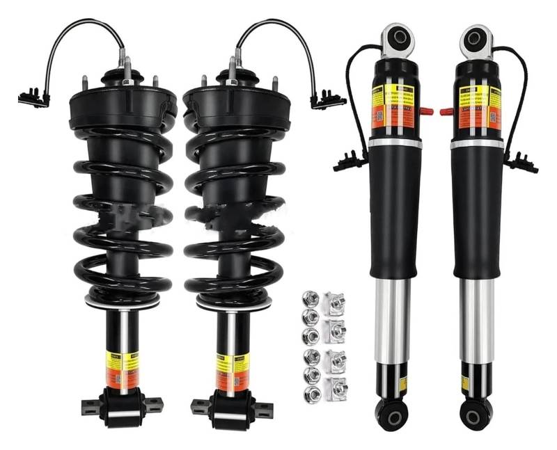 Stoßdämpfer Federbein 4PCS Vorne Und Hinten Stoßdämpfer Für Escalade Für Suburban Für Tahoe Für Yukon 84176675 84977478 2015 2016 2017 2018 2019 2020 von IMAWUHM