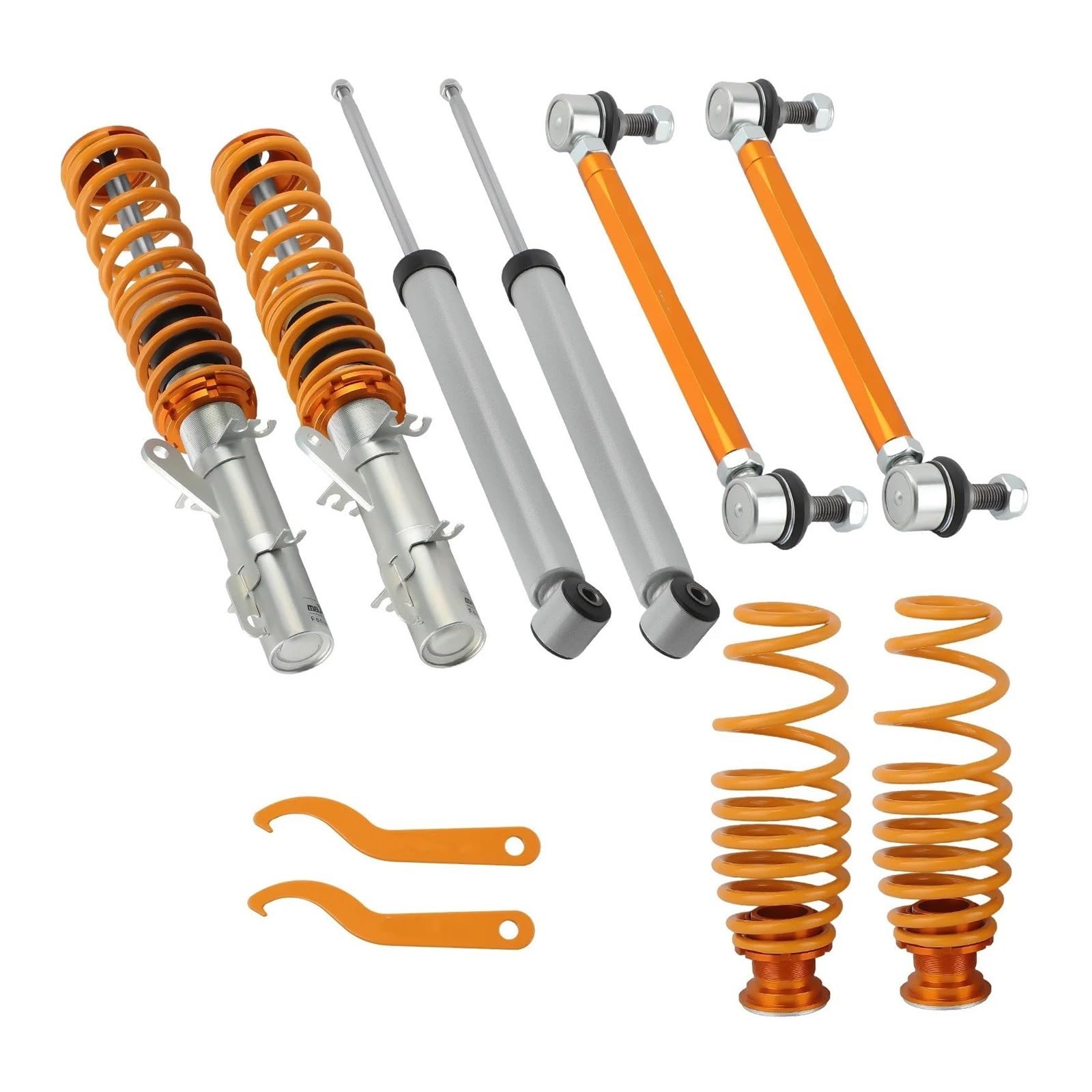 Stoßdämpfer Federbein Für TT Mk1 8N3 8N9 1998-2004 2005 2006 8N Für Coupe Für Roadster Gewindefahrwerk Stoßdämpfer Suspension Tieferlegung Kit Straße Gewindefahrwerk von IMAWUHM