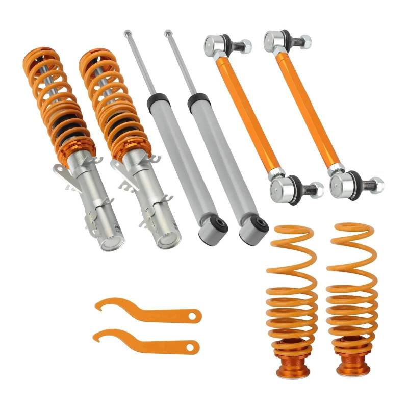 Stoßdämpfer Federbein Für TT Mk1 8N3 8N9 1998-2004 2005 2006 8N Für Coupe Für Roadster Gewindefahrwerk Stoßdämpfer Suspension Tieferlegung Kit Straße Gewindefahrwerk von IMAWUHM