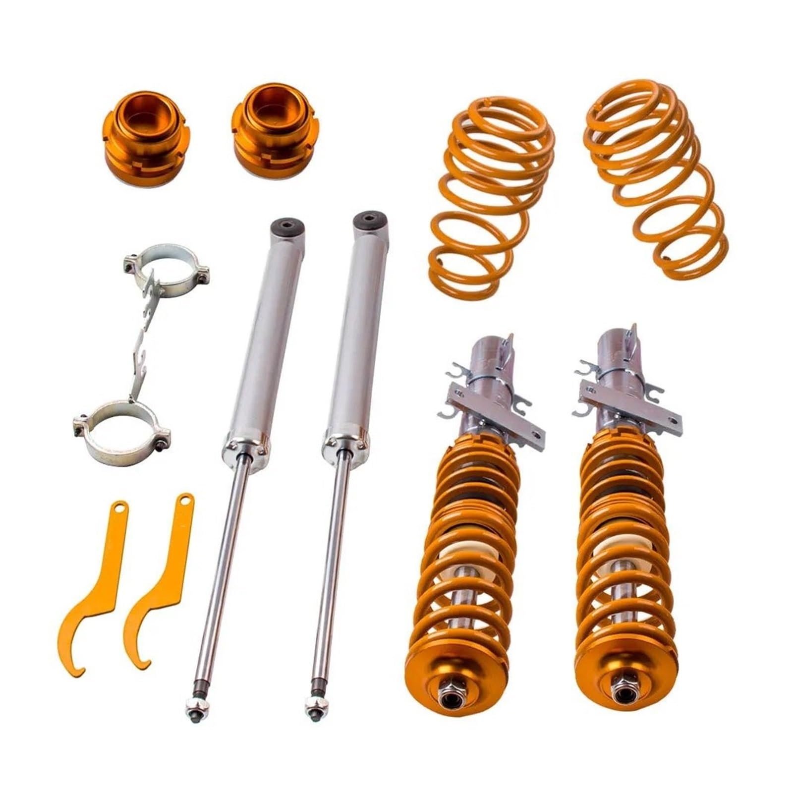 Stoßdämpfer Federbein Gewindefahrwerk Für VW Für Polo 6R 6C MK5 Für A1 8X Suspension Shocks Kit von IMAWUHM