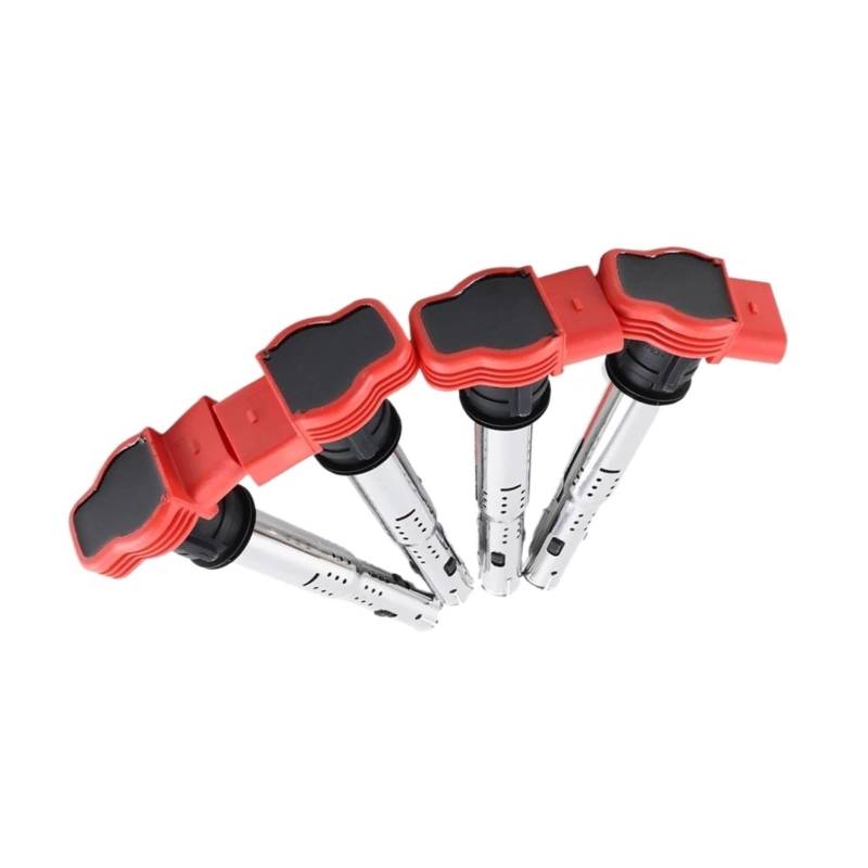 Zündspulenmodul Zündspule Für Seat Für Alhambra 2011-2015 Für Altea Für Exeo Für Leon Für Toledo 1,8 T 1,8 T 4Pcs Auto Zündspule 06E905115G von IMAWUHM