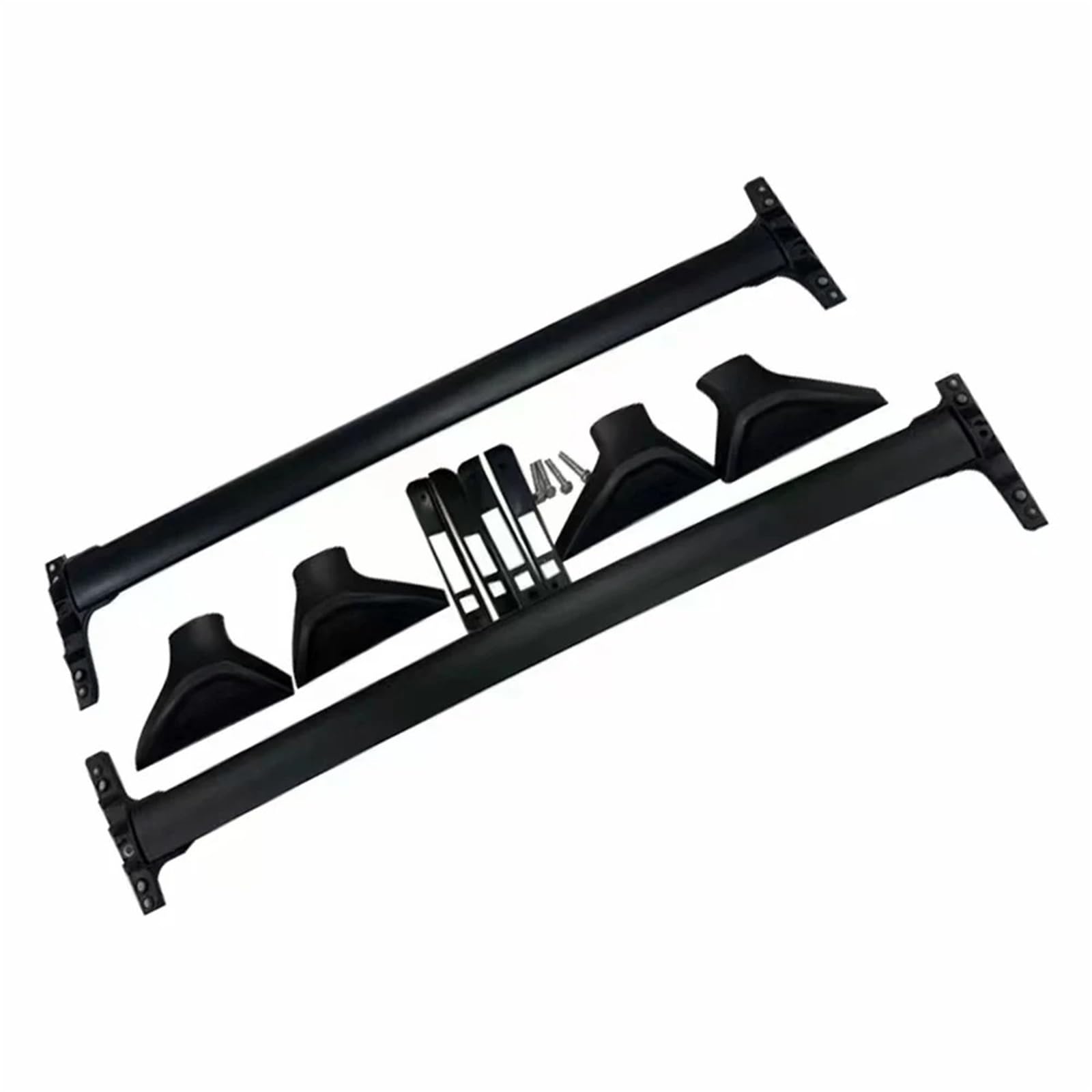 Auto Dachträger Für Toyota Für BZ4X 2023 2024 2Pcs Aluminium Dachreling Rack Kreuz Bars Querlatte Gepäckablage Auto von IMMLSX