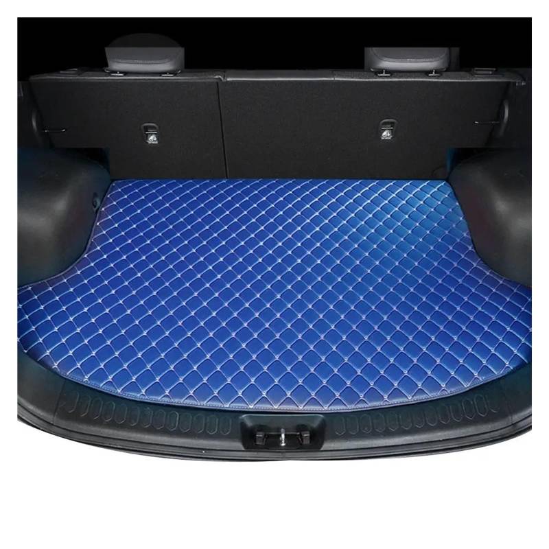 Auto Kofferraummatte Für Chery Für Tiggo 4 E 5X Für Pro DR 5,0 2021 2022 2023 Hinten Boot Teppich Pad Abdeckung Zubehör Catpet Leder Auto Stamm Matten Fracht Kofferraumwanne(Sigle Blue) von IMMLSX