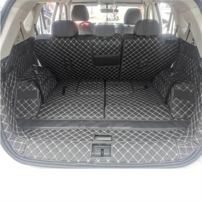 Auto Kofferraummatte Für Jetour X70 Custom Stamm Matten Leder Langlebige Cargo-Liner Boot Teppiche Hinten Innen Dekoration Zubehör Abdeckung Kofferraumwanne(1) von IMMLSX