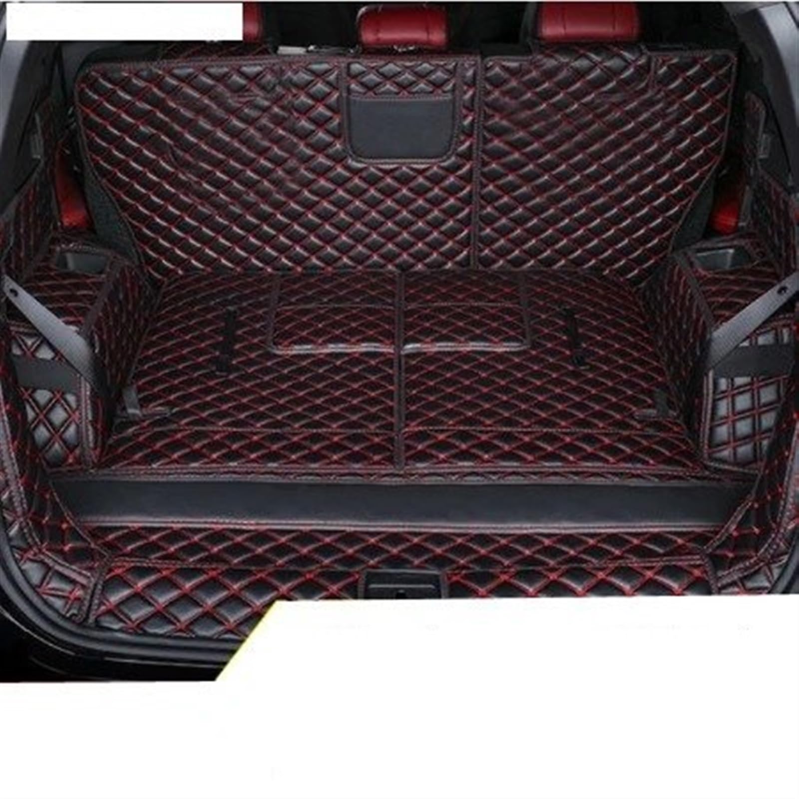 Auto Kofferraummatte Für Jetour X70 Custom Stamm Matten Leder Langlebige Cargo-Liner Boot Teppiche Hinten Innen Dekoration Zubehör Abdeckung Kofferraumwanne(3) von IMMLSX