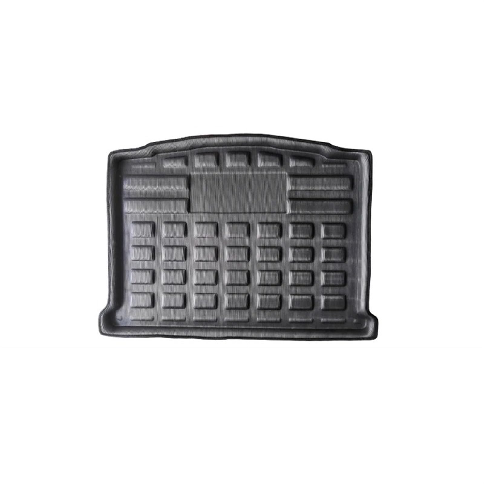 Auto Kofferraummatte Für Skoda Für Fabia Für Hatchback 2015 2016 2017 2018 (MK3) Auto Auto Hinten Trunk Cargo Mat Fach Boot Liner Teppich Schutz Fußmatten Kofferraumwanne von IMMLSX