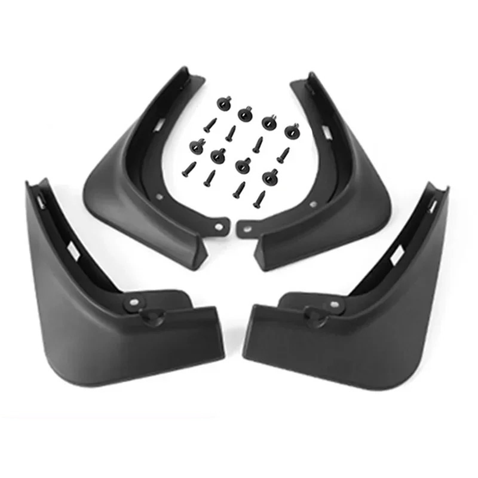 Auto Kotflügel Für Tesla Für Modell Für Y 2021 2022 Schlamm Flaps Splash Guards Kotflügel Vorne Hinten Kotflügel Schutz Schmutzfänger(A 4pcs) von IMMLSX