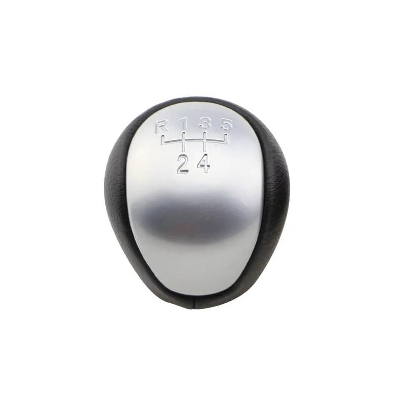 Auto Schaltknauf Für Hyundai Für Elantra Für I30 2008-2012 Auto-Styling Shifter Hebel Handball 5 Geschwindigkeit Schaltknauf Schaltknauf Abdeckung(Matte Sliver) von IMMLSX