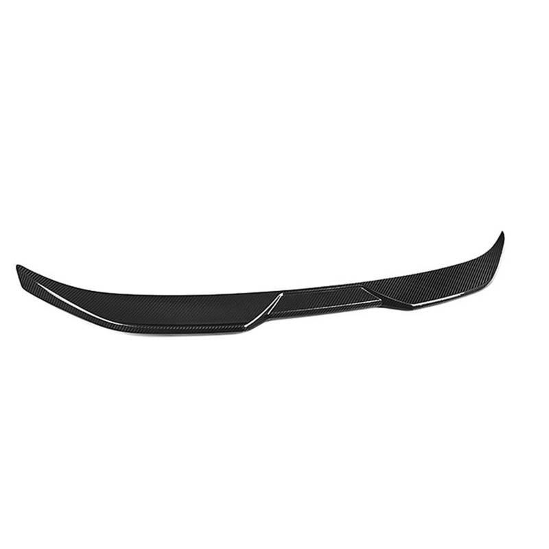 Auto Spoiler Für 2er G42 218i 220i 225i 230i M235i M240i 2022 2023 Glänzend Schwarz ABS Auto Heckspoiler Lippe Heckspoilerflügel Auto Spoiler Spoiler(Real Carbon Fiber) von IMMLSX