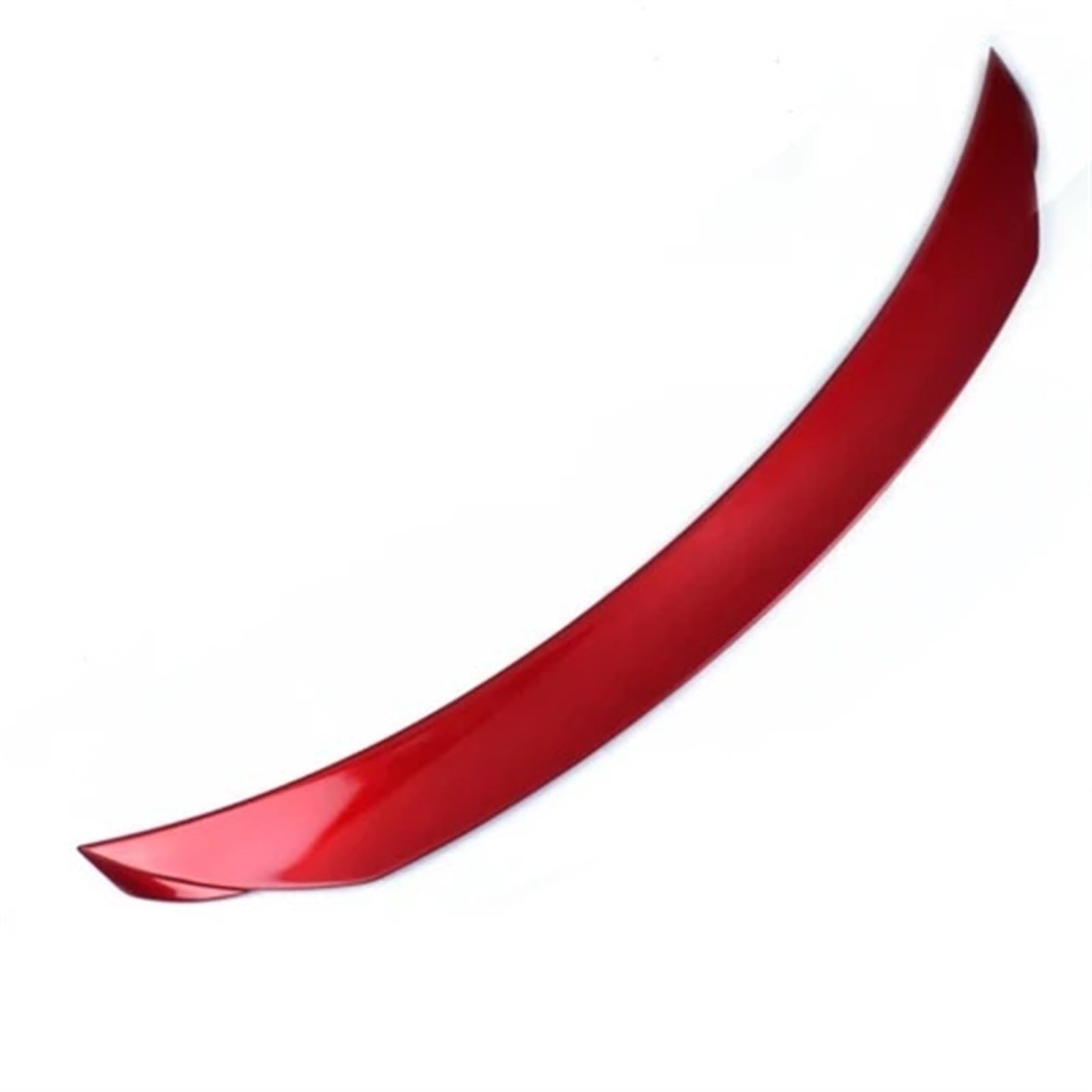 Auto Spoiler Für Mazda 3 Für Axela Für Sedan 4 Für Doors 2014 2015 2016 2017 ABS Kunststoffmaterial Unlackiert Farbe Heckspoiler Flügel Auto Styling Auto Spoiler Spoiler(Red) von IMMLSX