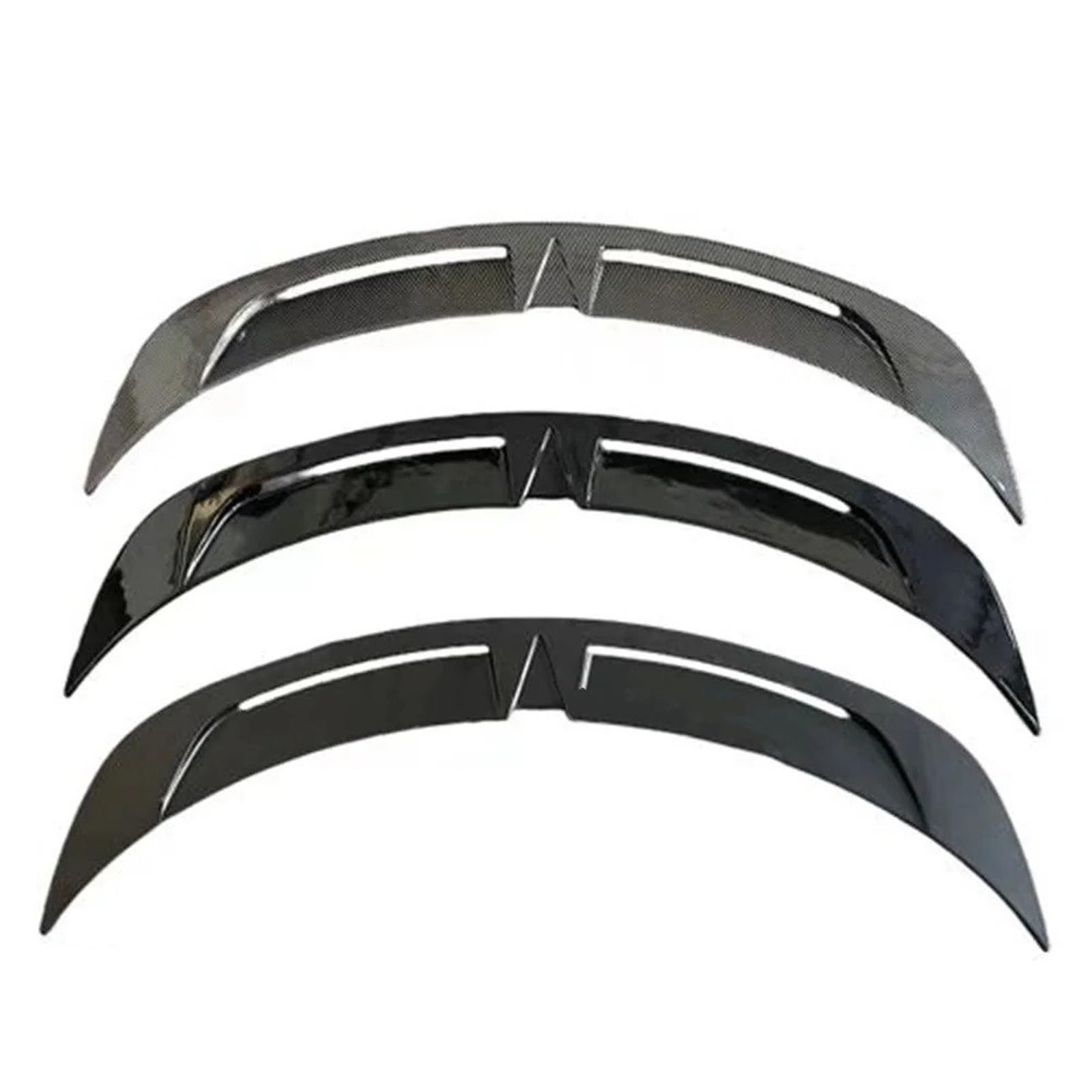 Auto Spoiler Für Tesla Für Model Für Y Heckklappenspoilerflügel Echt Glänzend Schwarz Auto Heckklappenklappe Zierleiste Kofferraumdeckel Splitter Lip Body Kit Auto Spoiler Spoiler(Glossy Black) von IMMLSX