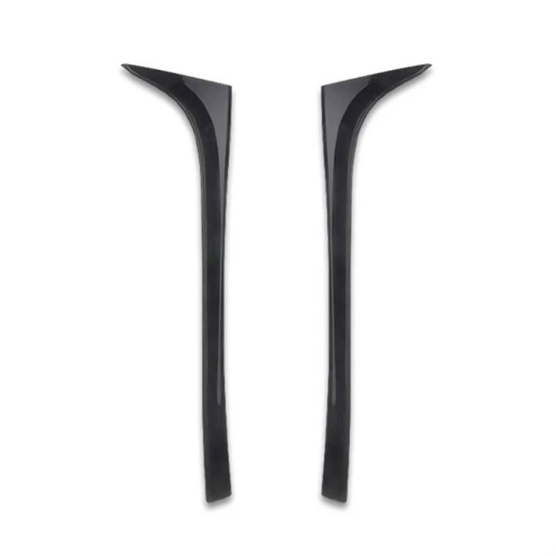 Auto Spoiler Für VW Für Golf 7 7,5 MK7 MK7.5 2014-2018 Glänzend Schwarz ABS Heckscheibe Seitenkofferraumspoiler Canard Canards Splitter Zubehör Auto Spoiler Spoiler(Black) von IMMLSX