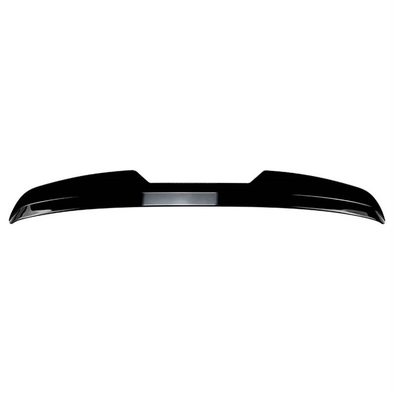 Auto Spoiler Für VW Für Tiguan MK2 Für 2017-2024 Heckspoilerflügel Lipgloss Schwarz/Carbonfaser-Look Kofferraumoberteil Splitter Außenkörper-Kit Auto Spoiler Spoiler(Black) von IMMLSX