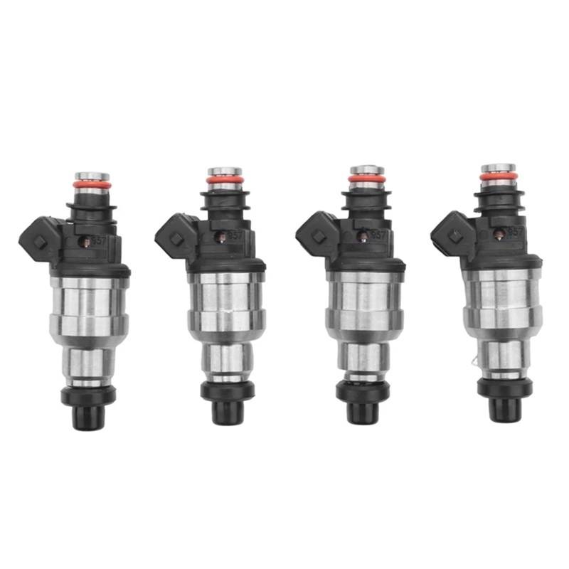 Benzineinspritzer Für Civic Für Accord Für B16 B18 B20 D16 D18 F22 H22 H22A BDH Serie Motoren 4Pcs 550Cc Kraftstoff Injektor Düse Kraftstoffeinspritzer von IMMLSX