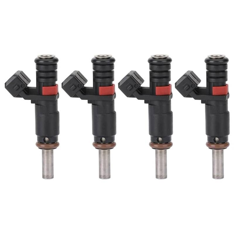 Benzineinspritzer Für N45 N46N E93 320I 2.0L Auto Auto Zubehör Teile 4Pcs Kraftstoff Injektoren 7561277 13537561277 Kraftstoffeinspritzer von IMMLSX