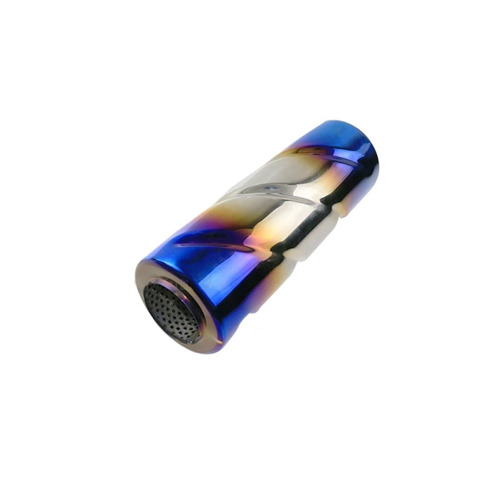 Endrohr Für 2,5/2 Zoll Auspuff Schalldämpfer Universal Track Auspuff Resonator Schalldämpfer Edelstahl 201 Spirale Innenrohr Schalldämpferblende(L2b-) von IMMLSX